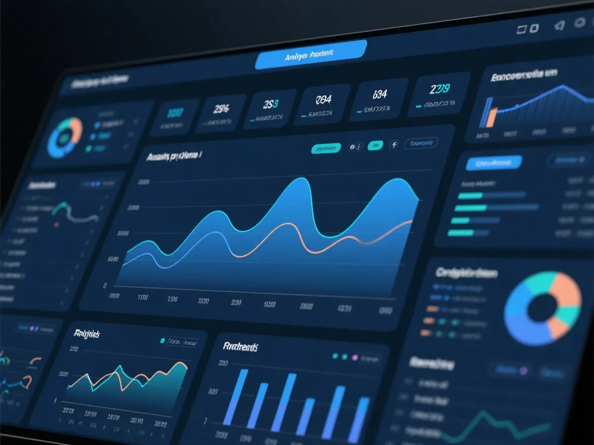 走势图与统计分析示意图